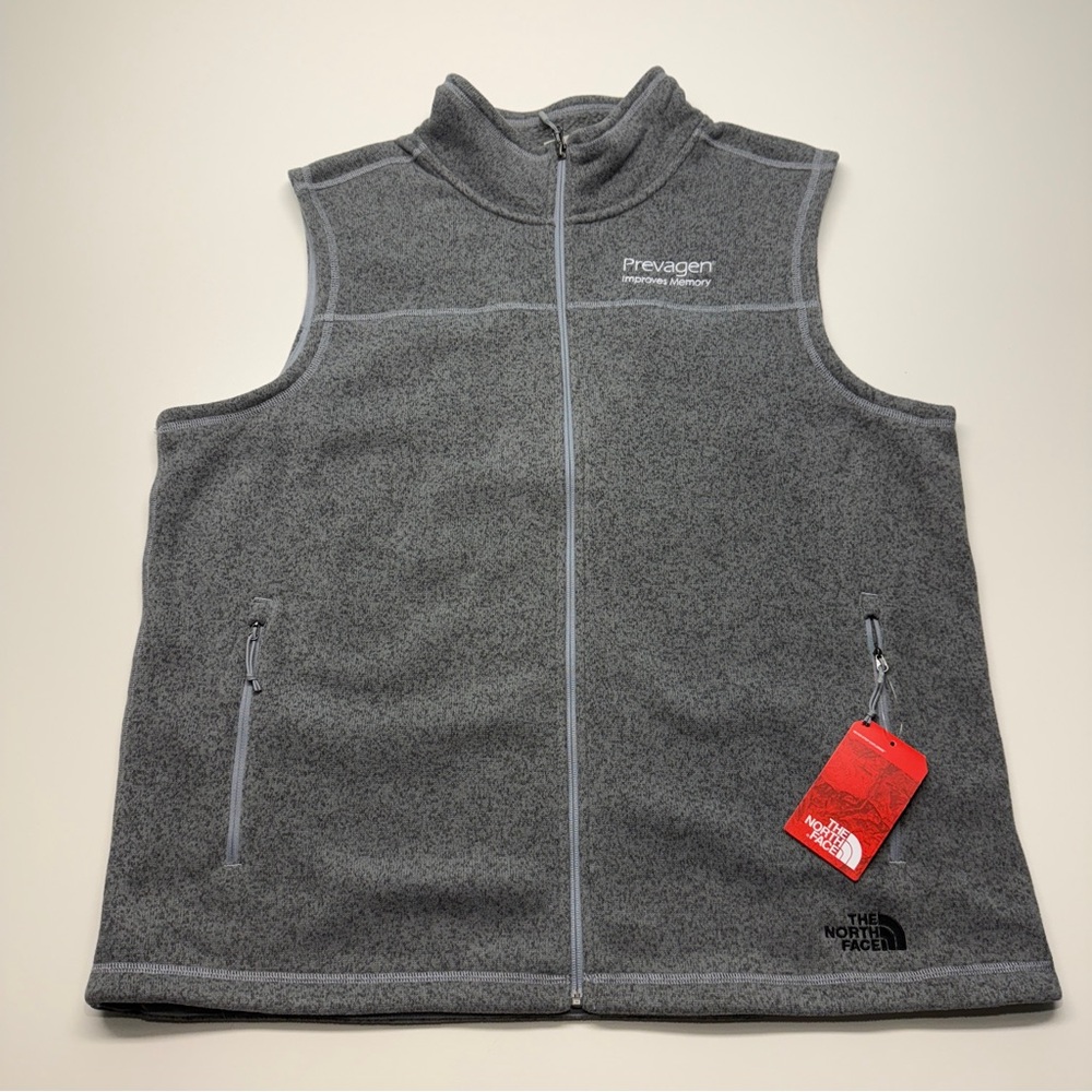 The North Face Men’s Charcoal Fleece Vest
